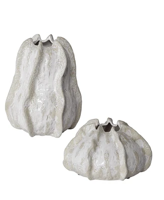 Uttermost Urchin Vases, Set of 2