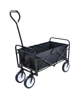 Streamdale Furniture Folding Wagon Garden Shopping Beach Cart