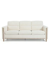 Simplie Fun Durable Three-Seater Sofa with Soft Cushions