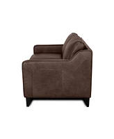 Rutherford Home Bari 65" Leather Loveseat