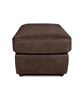 Rutherford Home Bari 33" Leather Ottoman