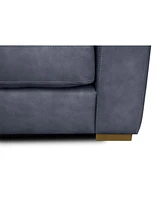 Rutherford Home Matera 46" Leather Cuddle Chair