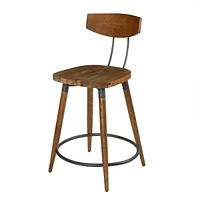 Simplie Fun Frazier Counter Stool 24.5" With Back