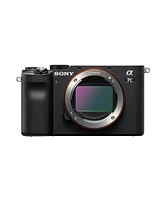 Sony Alpha a7C Full-Frame Compact Mirrorless Camera Body (Black)