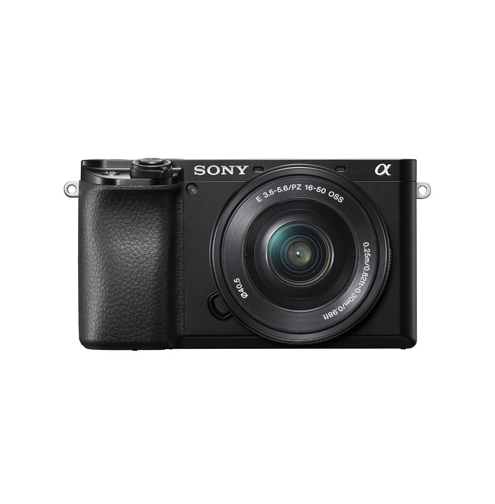 Sony Alpha a6100 Aps-c Mirrorless Interchangeable-Lens Camera with 16-50mm Lens