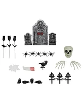 Northlight 24-Piece Tombstone Set Outdoor Halloween Decoration