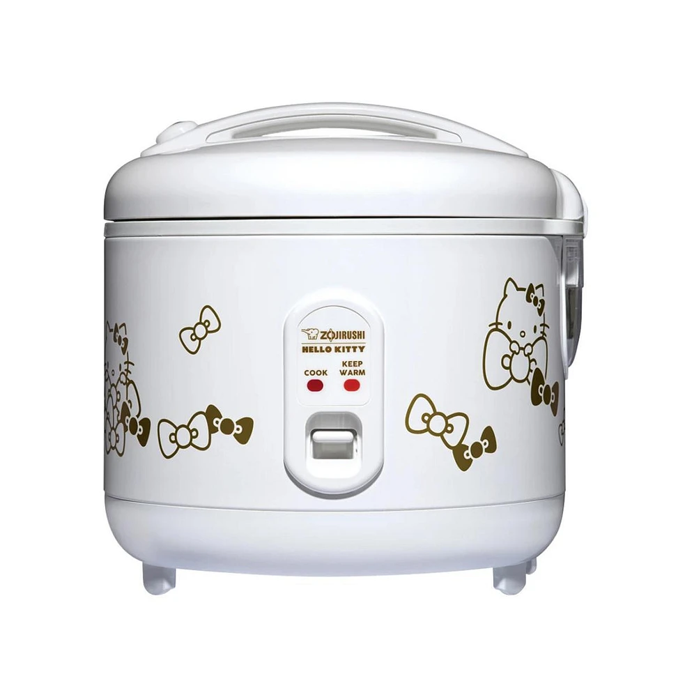 Zojirushi Hello Kitty 5.5-Cup Automatic Rice Cooker and Warmer (White)