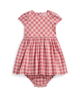 Polo Ralph Lauren Baby Girls Gingham Cotton Madras Dress