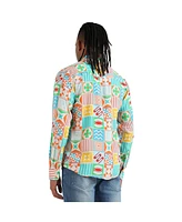 Campus Sutra Men's EcoLiva Mosaic Block Shirt