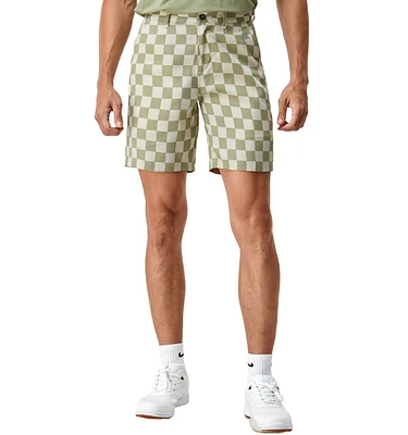 Bellemere New York Men's Two-Tone Checkered Short Pants