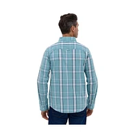 Bench Dna Men's Gambi Long Sleeve Check Shirt