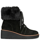 Style & Co Women's Iggyy Lace-Up Wedge Boots, Created for Macy's