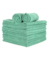 Arkwright Home Smart Choice Microfiber Hand Towels (12 Pack), 16x27 in., Color Options