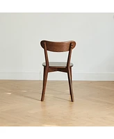 Streamdale Furniture Wooden Dining Chair, North American Oak Wood, 100% Dirt-Free, 46.5 X 54 X 80cm