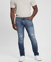 Guess Men's Finnley Medium Wash Tapered Jeans