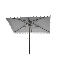 Safavieh Venice 6.5 X 10 Ft Rect Crank Umbrella