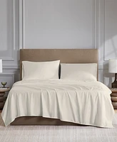 Purity Home Ultra-Light Cool Crisp 100% Cotton Percale -Pc. Sheet Set