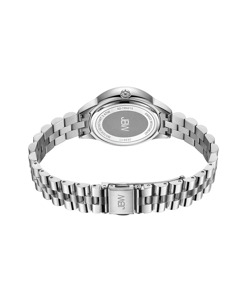 Jbw Women's Bellini Diamond (1/8 ct. t.w.) Watch in Stainless-steel Watch 30mm