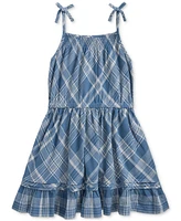 Polo Ralph Lauren Toddler & Little Girls Plaid Cotton Madras Dress