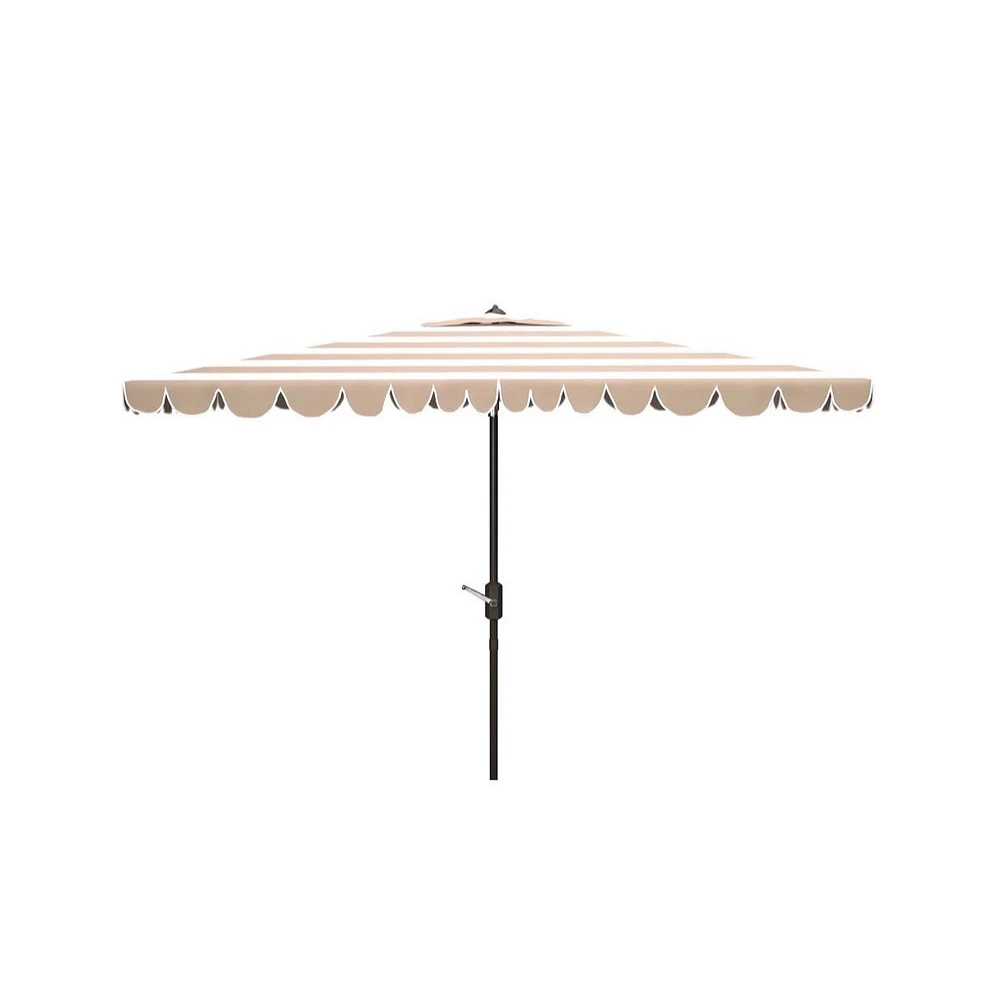 Safavieh Vienna 6.5 X 10 Ft Rect Crank Umbrella