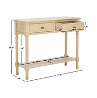 Safavieh Halton 2Drw Console Table