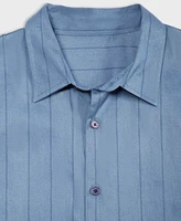 Mode of One Men's Relaxed-Fit Printed Button-Down Shirt, Created for Macy's