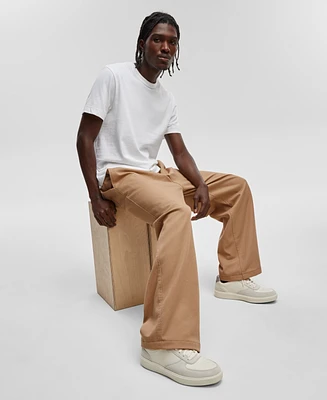 Mode of One Men's Relaxed-Fit Wide-Leg Pants, Created for Macy's