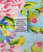 Design Imports Blue Pink Floral Apron