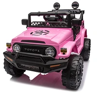 Streamdale Furniture Toyota Fj Cruiser 12V Ride On Car with Remote Control