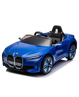 Streamdale Furniture Bmw I4 12v Kids Ride-on Car with Remote Control