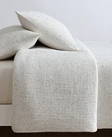 Calvin Klein Speckled Waffle 3 Piece Duvet Cover Set