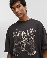 Mode of One Men's Oversized-Fit Graphic T-Shirt, Created for Macy's