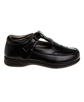French Toast Little Girls Artificial Leather Construction School Shoes