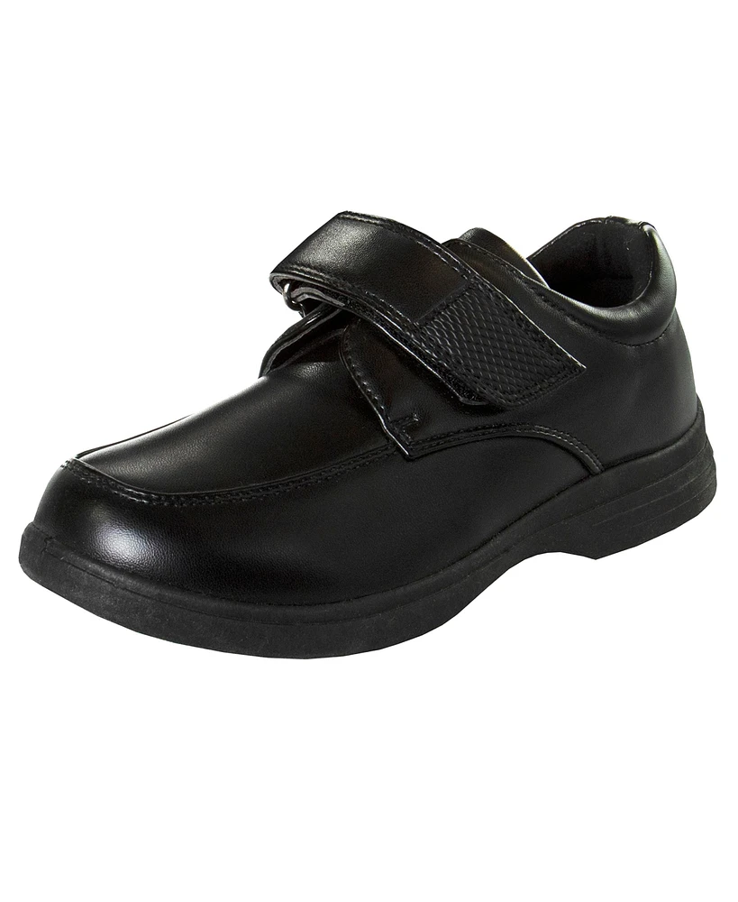 French Toast Toddler Boys Hook and Loop School Shoes