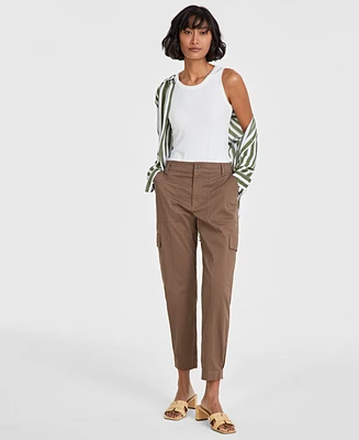 On 34th Women's Tapered Ankle-Length Cargo Pants, Created for Macy's