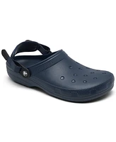 Crocs Men's and Women's On-The-Clock Work Slip-On Clogs from Finish Line