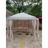 Streamdale Furniture 13 Ft. W X 13 Ft. D X 9.2FT Pop-Up Gazebo Tent Outdoor Canopy