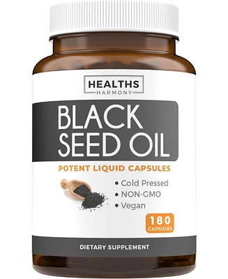 Black Seed Oil Softgels, 180 ct