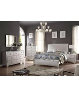 Streamdale Furniture Voeville Ii Mirror In Platinum