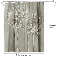 71x74 Botanical Shower Curtain