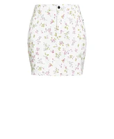 City Chic Plus Summer Ditsy Skirt