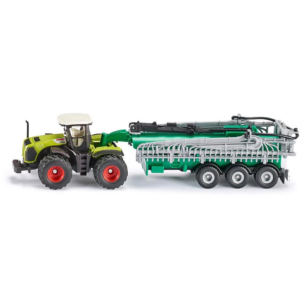 Siku 1/87 Claas Xerion 5000 Tractor With Slurry Tanker Siku-1827