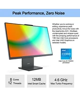 Lenovo IdeaCentre 23.8" All-in-One Desktop Intel Core i5-13420H 16GB Ram Intel Uhd Graphics 512GB Ssd Storage Windows 11 Home Fhd Touchscreen - Grey