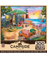 Masterpieces Campside - Oceanside Camping 300 Piece Ez Grip Puzzle