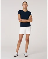 Rebody Active Women's Essentials Fitted Short Sleeve Top