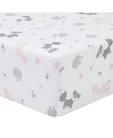 Sammy & Lou Lots of Fox 2-Pack Microfiber Fitted Crib Sheet Set by Sammy and Lou