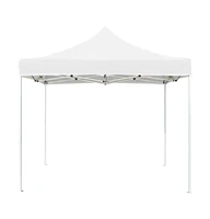 vidaXL Professional Folding Party Tent Aluminum 9.8'x9.8' White