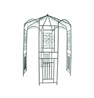 vidaXL Garden Arch 98.4" Dark Green