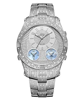 Jbw Men's Jet Setter Iii Diamond (1 ct.t.w.) Stainless Steel Watch