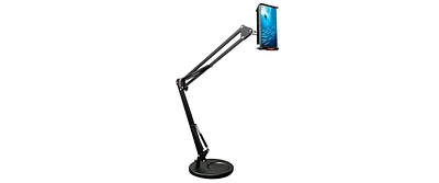 5 Core Cell Phone Stand for Desk Adjustable & Flexible Universal Phone Holder Sturdy Metal Build